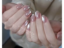 トゥートゥー(TOUTOU)/マグネットxラメフレンチ