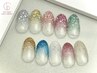 【徳島店OPEN記念価格】ハンド◆キラキラ！ラメグラデーション¥3300→¥2200