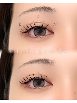 ハリス(HARIS)/エクステパーマ120本