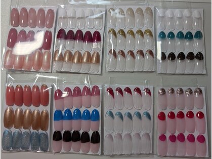 ステップネイル(step nail)の写真