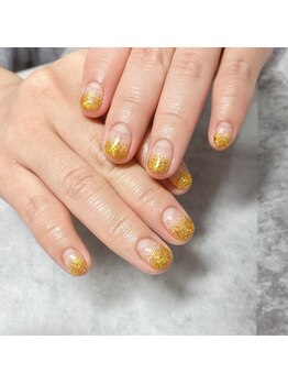 ラメグラデーション