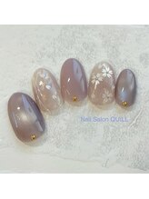 ネイルサロン クイル(QUILL)/３月さくら（２）