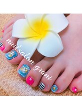 グラント(NAIL SALON&SCHOOL grant)/フットジェルネイル