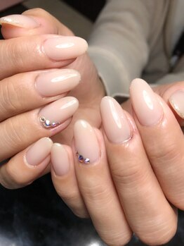 レディグリッター(Lady glitter)/極細ラメフレンチネイル