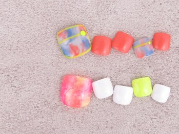 フットジェルネイル