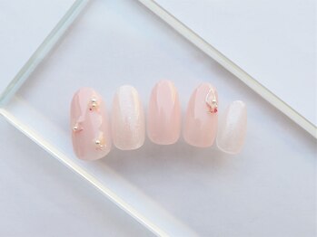 ジェルネイル/春カラー/ネイル