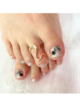 東海最大級ネイルサロン by レディスペネイル 名駅店/フット定額デザイン