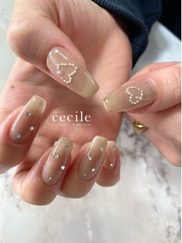 セシル(Cecile)/ハートネイル