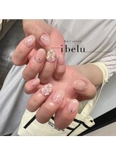 イベル 京橋店(ibelu)/りぼんパーツ×マグネットネイル
