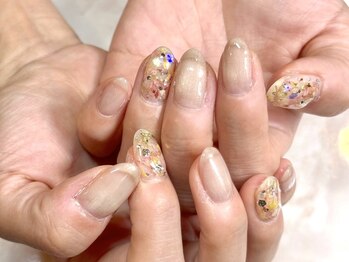 プリモ(PRIMO)/enoiマグネット×フラワーネイル