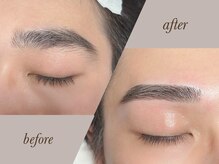 アイブロウ&まつげパーマ mi-Re【ミーレ】【3/20オープン（予定）】/もとの形をいかして♪