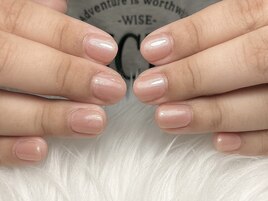 上品ピンクラメワンカラー♪