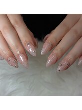 デュリブリンクネイル 高田馬場(Duli blink nails)/キラキラグラデーションネイル