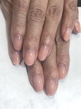 アース ネイルアイラッシュ 前橋店(EARTH Nail&Eyelash)/シンプルデザイン☆￥6000