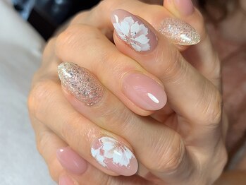 サロンドフォーエイチ(salon de 4H)/フラワーオフィスネイル☆