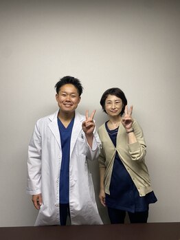 頭スッキリ整体サロン 伏見店/お客様とツーショット写真☆