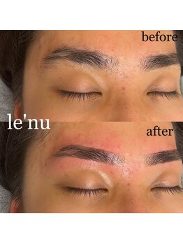 ルアン 六本木店/メンズ美眉毛スタイリング