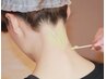 うなじワックス脱毛