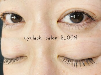 ブルーム(Bloom)の写真/自まつげが傷みにくいのにしっかりカール♪お目元に可愛い×品あり☆ナチュラルだけどまつげの濃さも実現!!