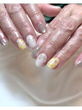 レプティーネイル(Les petite nail)/春ネイル