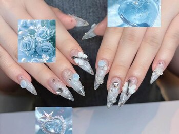 ベティネイル アイラッシュ(Betty Nail)/クリアロザリーコアネイル