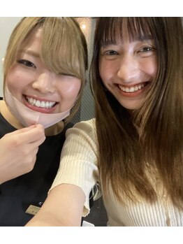 ホワイトサロン/お客様とお写真♪