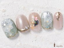 アイネイルズ 横浜WEST店(I-nails)/ブライダルフラワー11500円