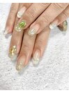 押し花ネイル