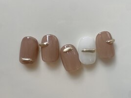 sopoコース5800円ショートネイル