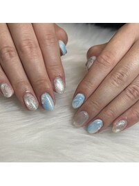 持ち込みデザインネイル