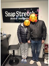 スナップストレッチ(Snap Stretch)/素敵なご夫婦でのご来店！