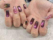 ネイルサロン ドゥ(Nail Salon Doux)/【ラテリア】クリア★ホロネイル