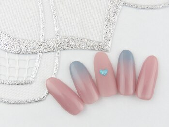 イーストネイル(East nail)/大人かわいいキラキラハート♪