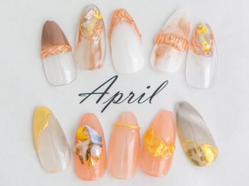 エイプリルプラス(April plus)/ニュアンスネイル