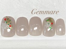 ジェンマーレ 青葉台店(Gemmare)/ワンポイントクリスマスネイル