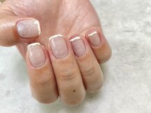 リリ(Rili)/スキニー雪フレンチネイル