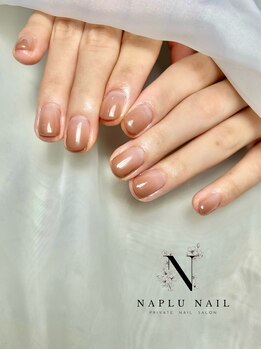 ナプラネイル(Naplu nail)/シンプル　グラデーションネイル