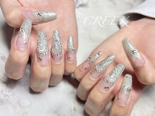 クリーク(CREEK)/グリッターホログラムグラデ