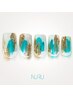 【HAND/定額】夏色★塗りかけクリアニュアンス♪40分：¥5600→¥4950