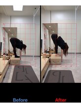 ラ ピラティス 銀座店(La pilates)/当店のビフォーアフターご紹介！