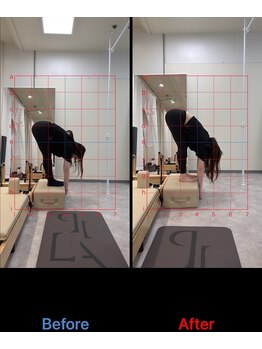 ラ ピラティス 銀座店(La pilates)/当店のビフォーアフターご紹介！