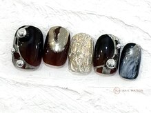 ネイルメゾン 池袋店(NAIL MAISON)/ゴールドニュアンス¥9000