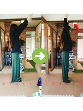 サプライズ整体院/30代ママさんの肩こり初回結果