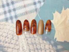 べっ甲ネイル