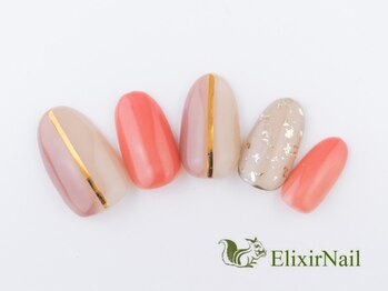 エリクサーネイル 神田(Elixir Nail)/定額シンプル/クーポン使用