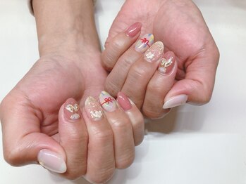 ティーエヌ 本厚木店/和ネイル☆6500円【7150円税込】