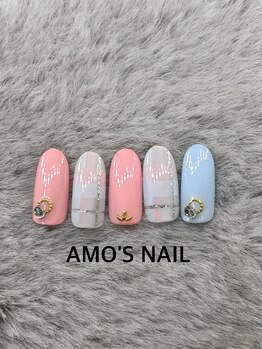アモズネイル さっぽろ東急百貨店(AMO'S NAIL)/9900円デザイン