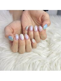 ショートネイルさんも◎夏ネイル