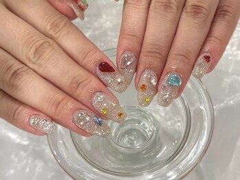 フラッシュ×カラフルビジュー☆