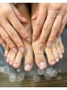 ハンドフット同時施術可能です☆